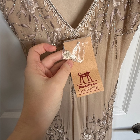 NWT Sue Wong Beaded + Embroidered Dress - Picture 6 of 7